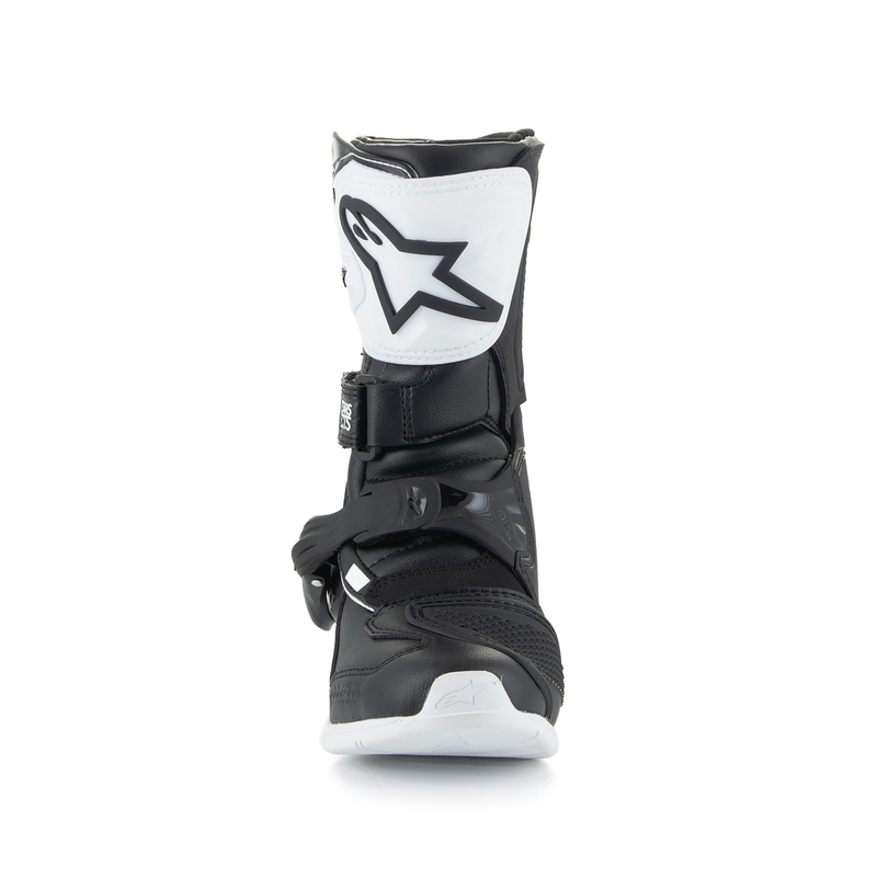 Alpinestars Tech 3S Kids must-valged mootorratta saapad