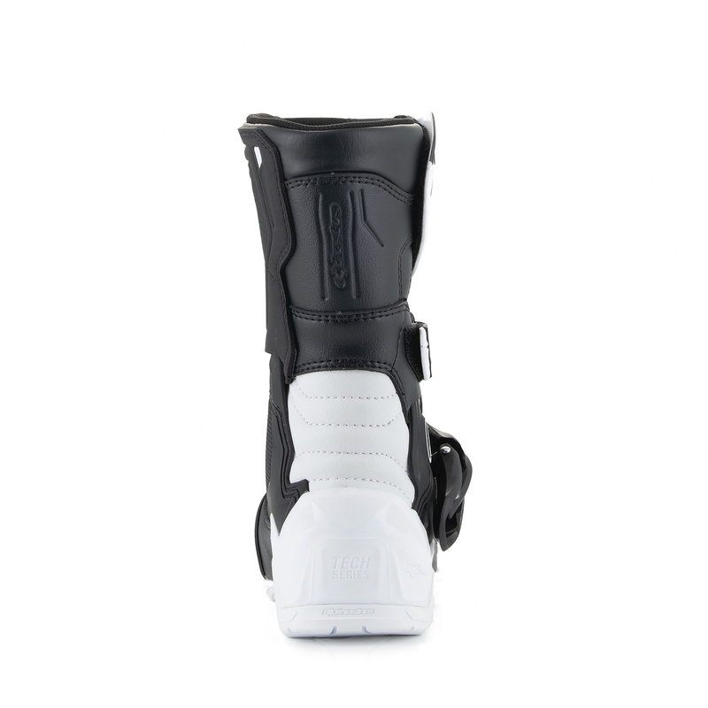 Alpinestars Tech 3S Kids must-valged mootorratta saapad