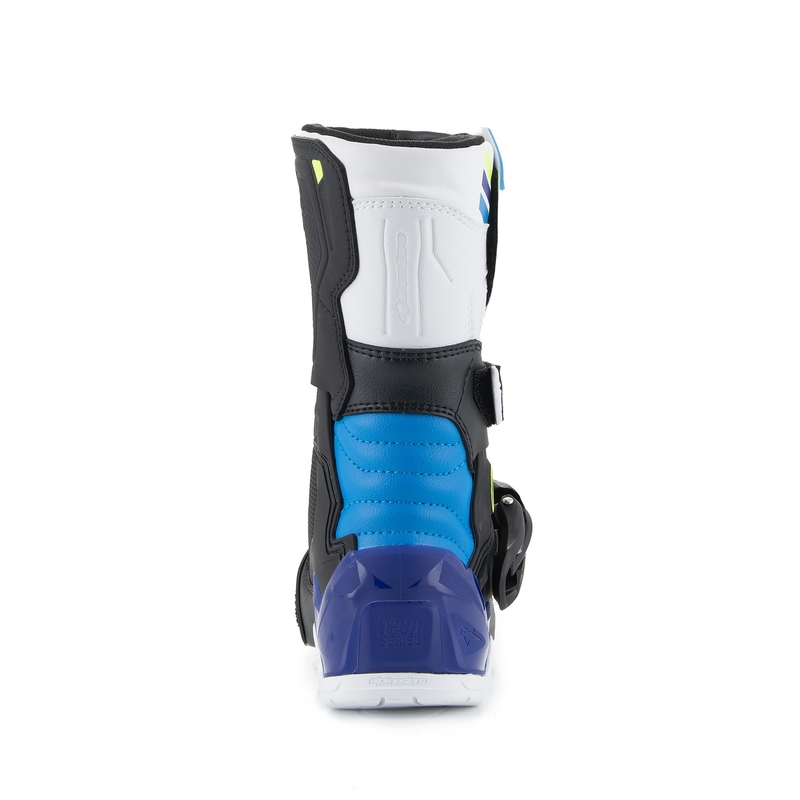 Alpinestars Tech 3S Kids valge-must-sinised mootorratta saapad