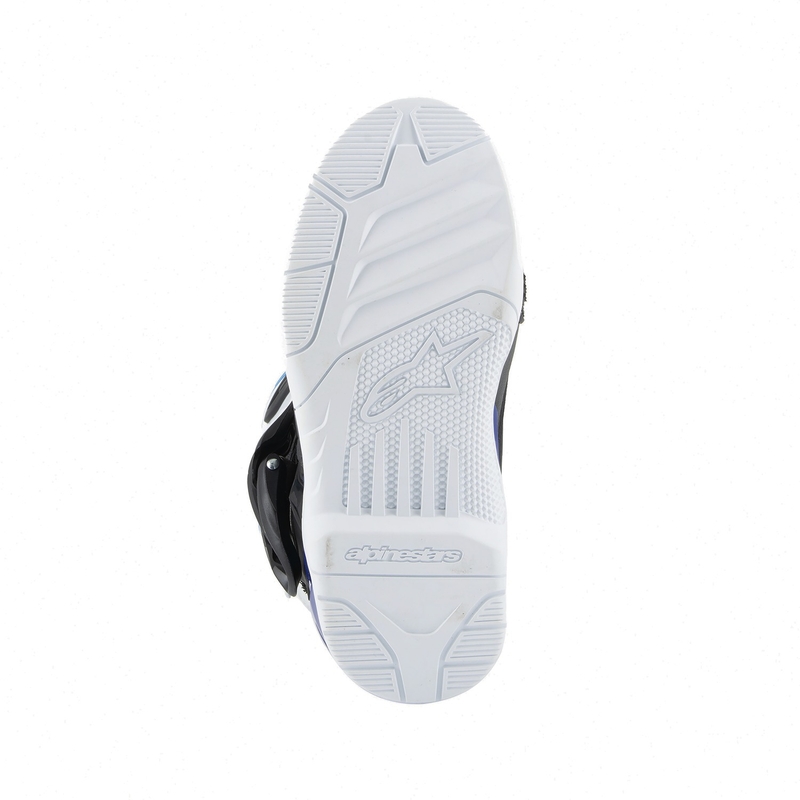 Alpinestars Tech 3S Kids valge-must-sinised mootorratta saapad