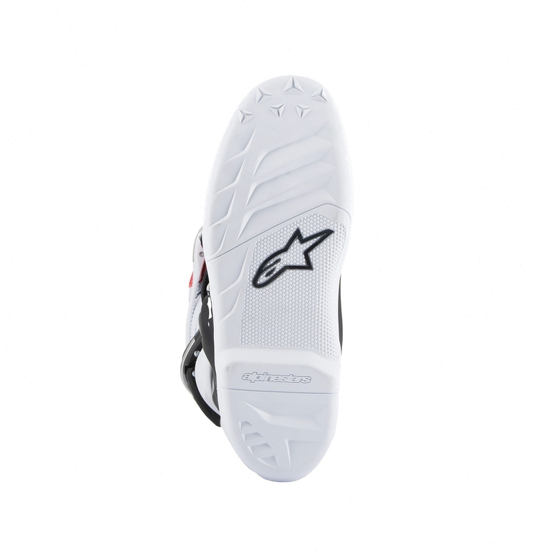 Alpinestars Tech 7 S laste motokrossisaapad valge-must-punane-purpurne