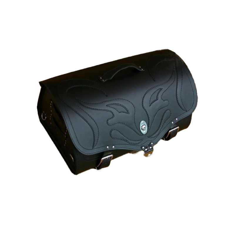 RSA K22 Black Demon must 42 l nahast mootorratta kott RSA K22 Black Demon must 42 l nahast mootorratta kott