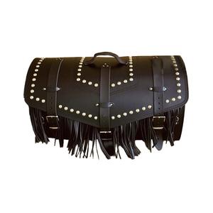 Lukuga nahast kott RSA K182 must häärberitega 57 l