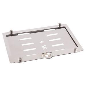 Roostevabast terasest numbrimärkide alusplaat SK BMW