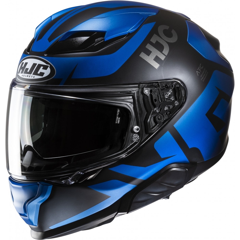 Integreeritud mootorratta kiiver HJC F71 Bard MC2SF must-sinine