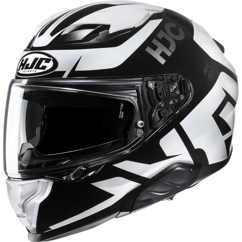 Integreeritud mootorratta kiiver HJC F71 Bard MC5 must ja valge