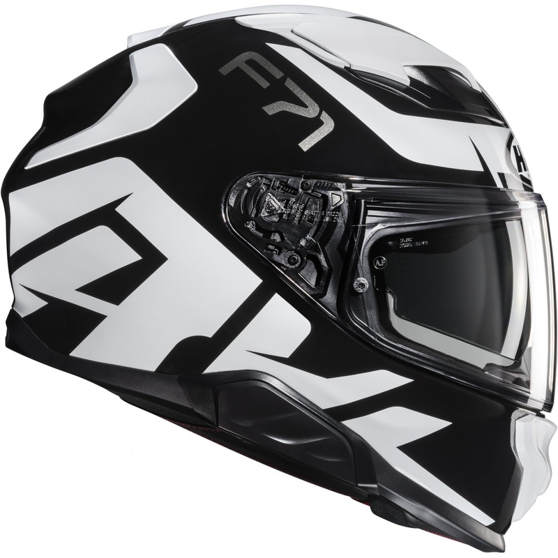 Integreeritud mootorratta kiiver HJC F71 Bard MC5 must ja valge