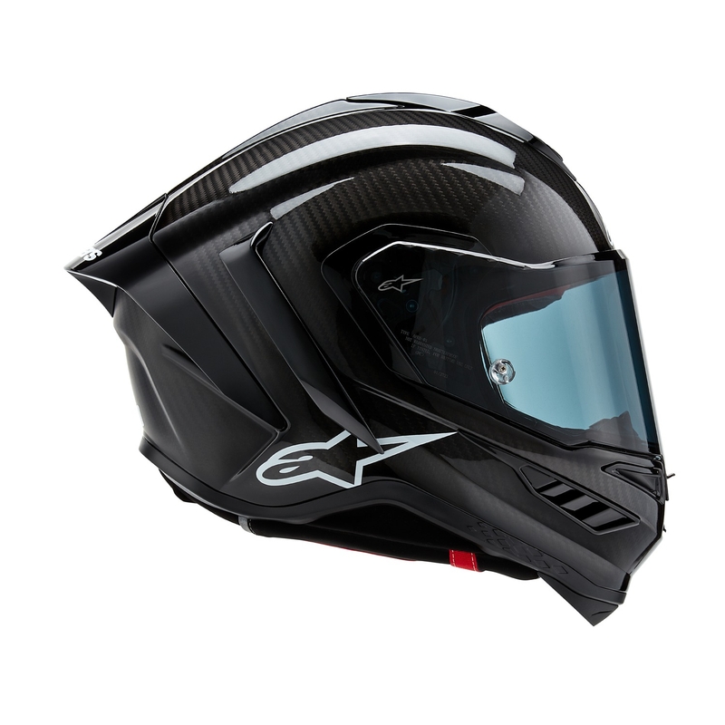 Alpinestars Supertech R-10 Solid Black Integral mootorratta kiiver
