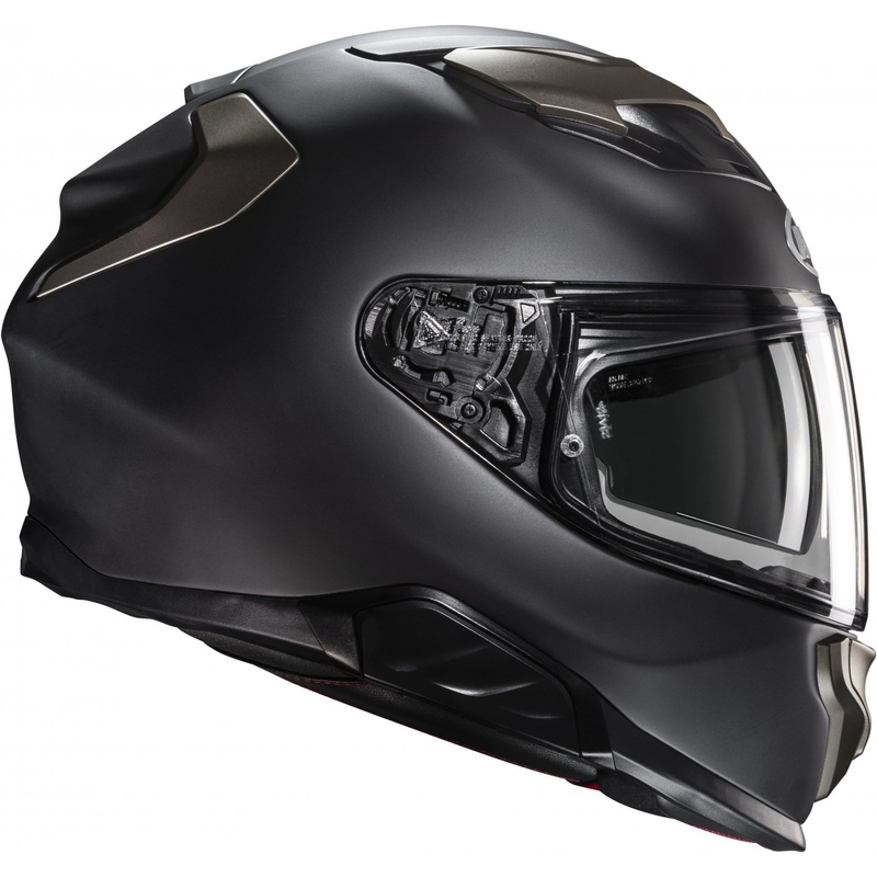 Integreeritud mootorratta kiiver HJC F71 Solid matt must