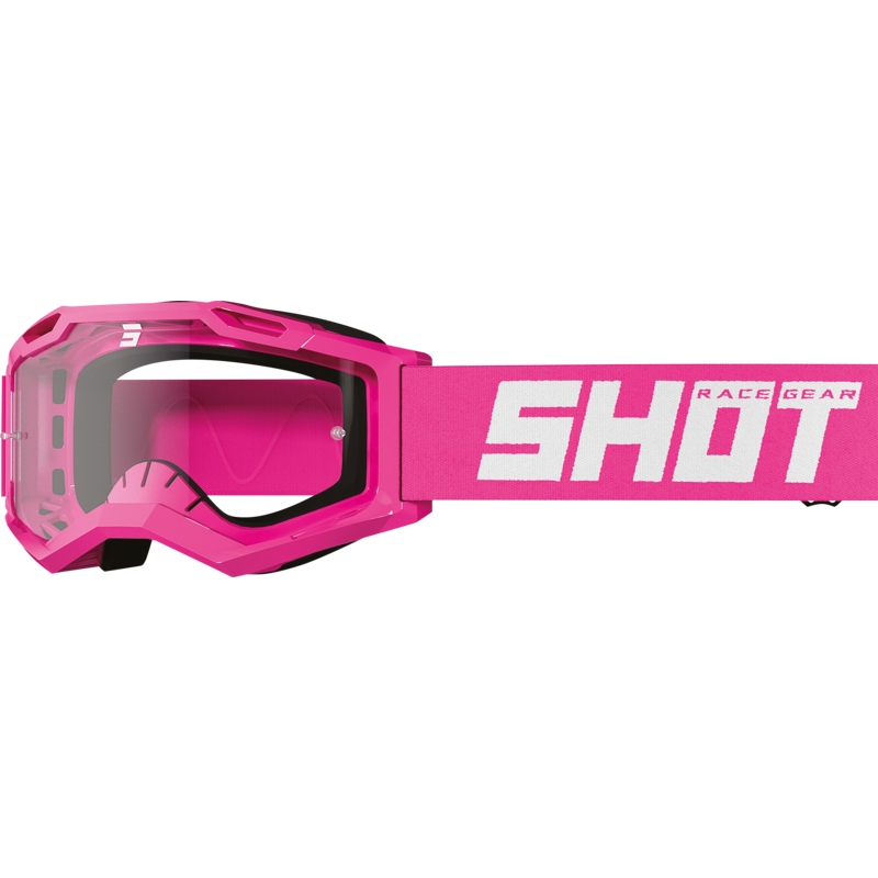 Laste motokrossiprillid Shot Rocket Kid 2.0 roosa (läbipaistev plexi)