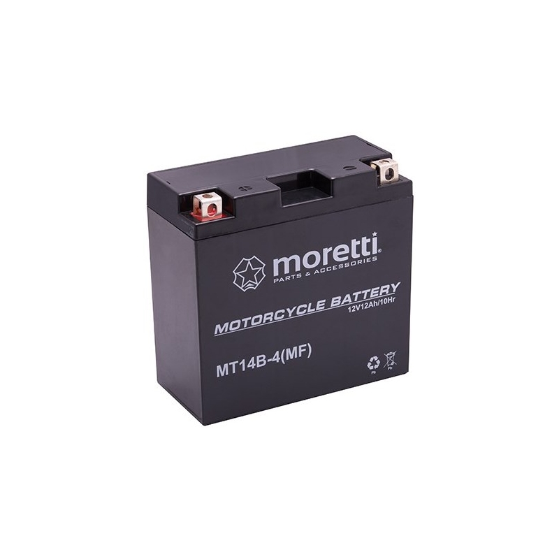 Moretti MT14B-4 hooldusvaba geelaku, 12V 12Ah