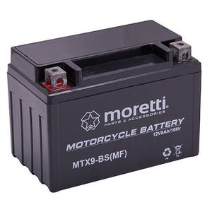 Moretti MTX9-BS hooldusvaba geelaku, 12V 8Ah