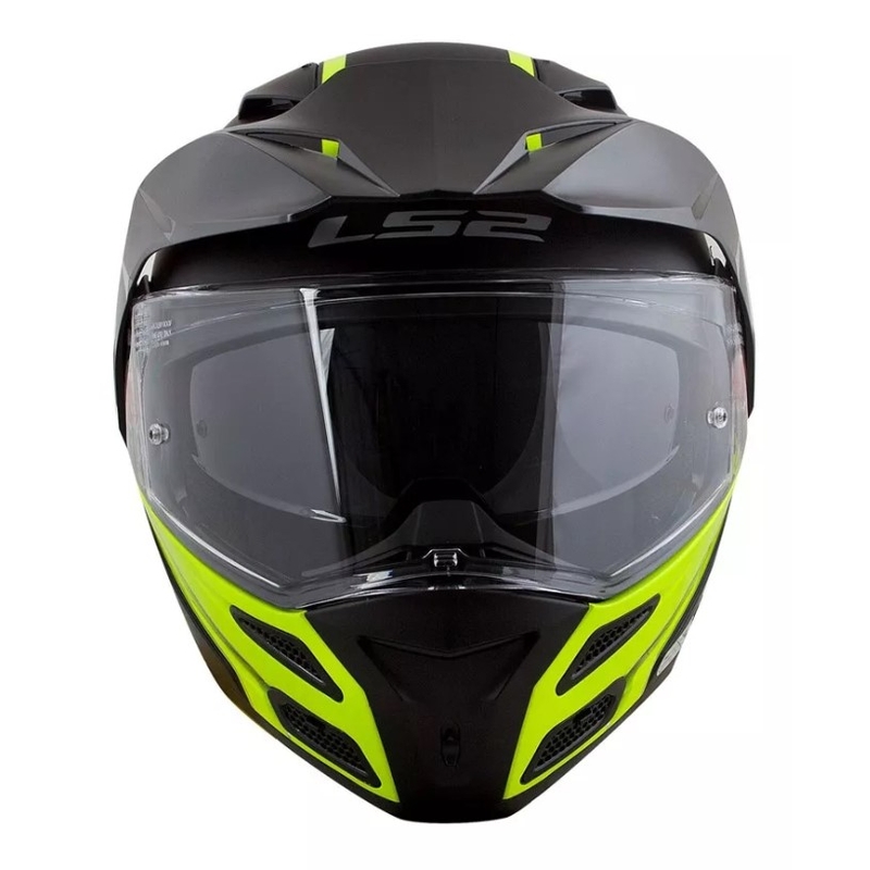 Vyklápěcí přilba LS2 FF324 Metro EVO Rapid černo-fluo žlutá výprodej