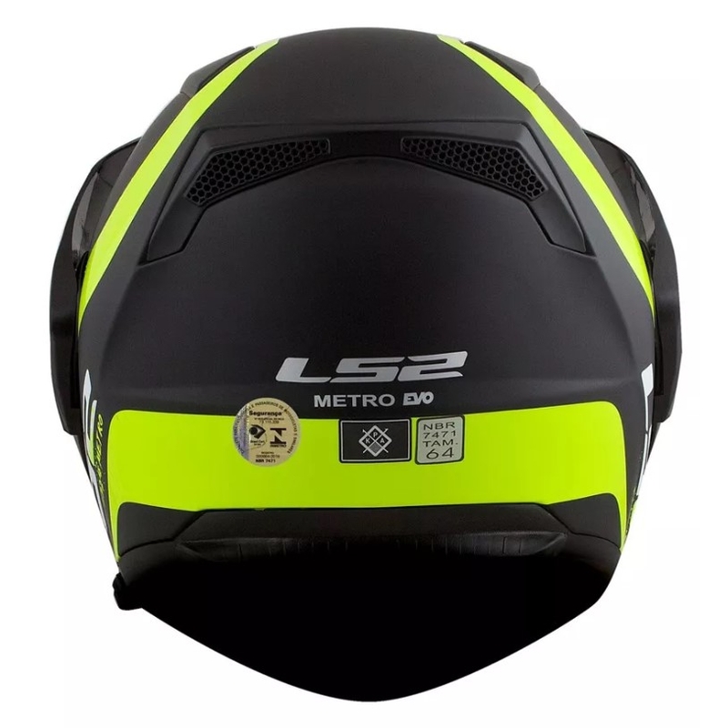 Vyklápěcí přilba LS2 FF324 Metro EVO Rapid černo-fluo žlutá výprodej