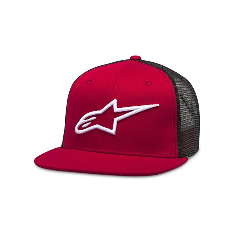 Alpinestars Corp Trucker cap punane ja must