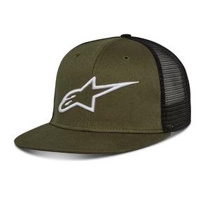 Alpinestars Corp Trucker cap roheline-must