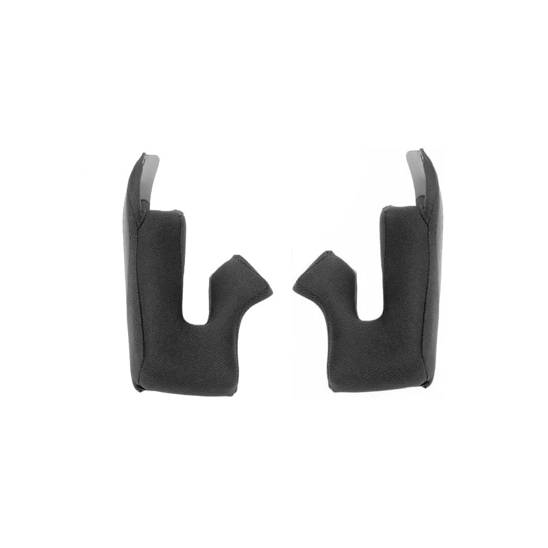 NOX PREMIUM Heritage kiivri põsepõlled mustad