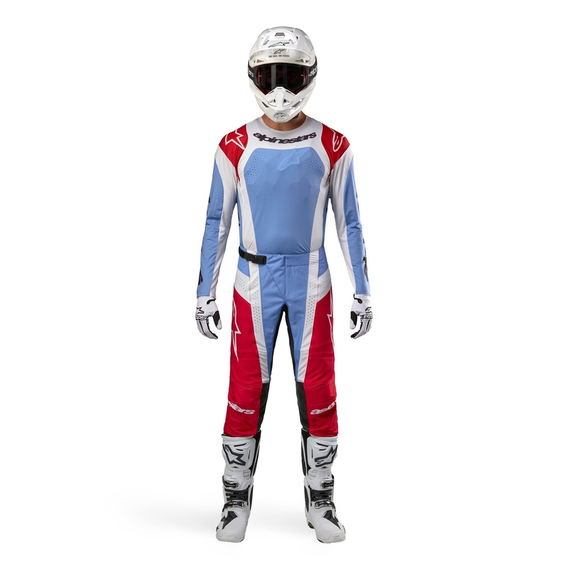 Alpinestars Techstar Ocuri sinine-valge-punane motokrossitrikoo