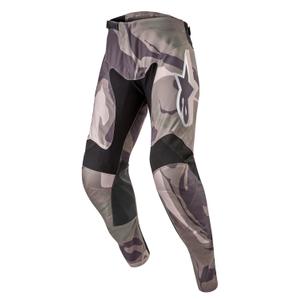 Alpinestars Racer Tactical Motokrossi püksid roheline camo-karva