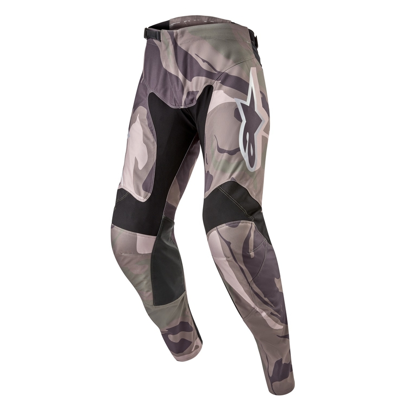 Alpinestars Racer Tactical Motokrossi püksid roheline camo-karva