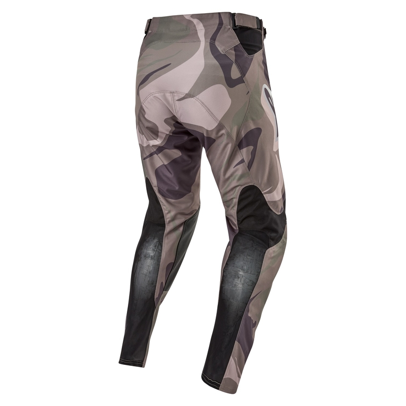 Alpinestars Racer Tactical Motokrossi püksid roheline camo-karva