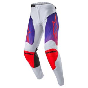Alpinestars Racer Hoen motokrossipüksid hallikas-sinine-oranž