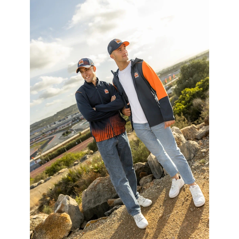 KTM Apex Softshell jakk sini-oranž allahindlus