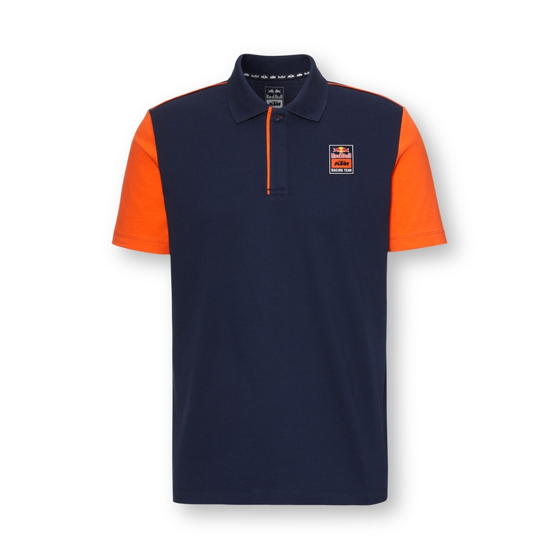 Polo särk KTM Apex sini-oranž allahindlus