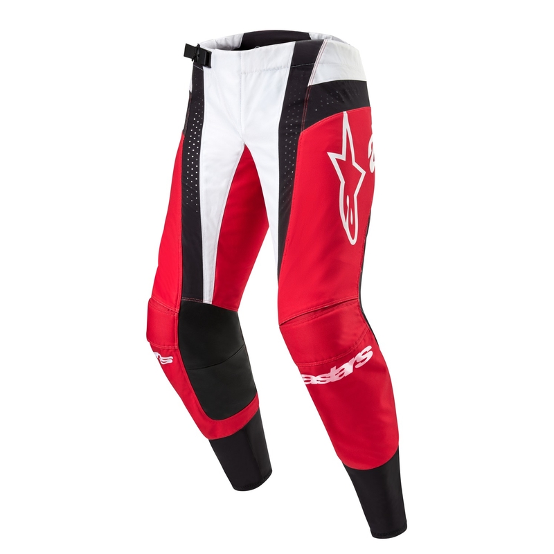 Alpinestars Techstar Ocuri motokrossipüksid punane, valge ja must