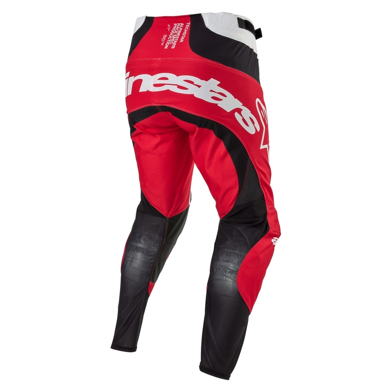 Alpinestars Techstar Ocuri motokrossipüksid punane, valge ja must