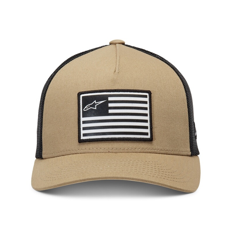 Alpinestars Flag Snap müts liivamust-valge