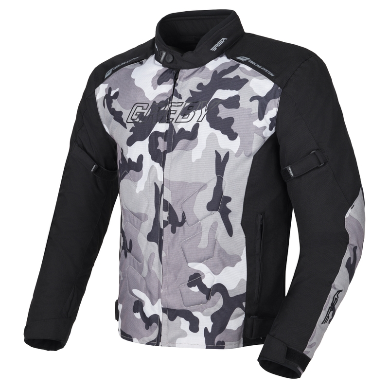 RSA Greby 2 camo mootorratta jakk