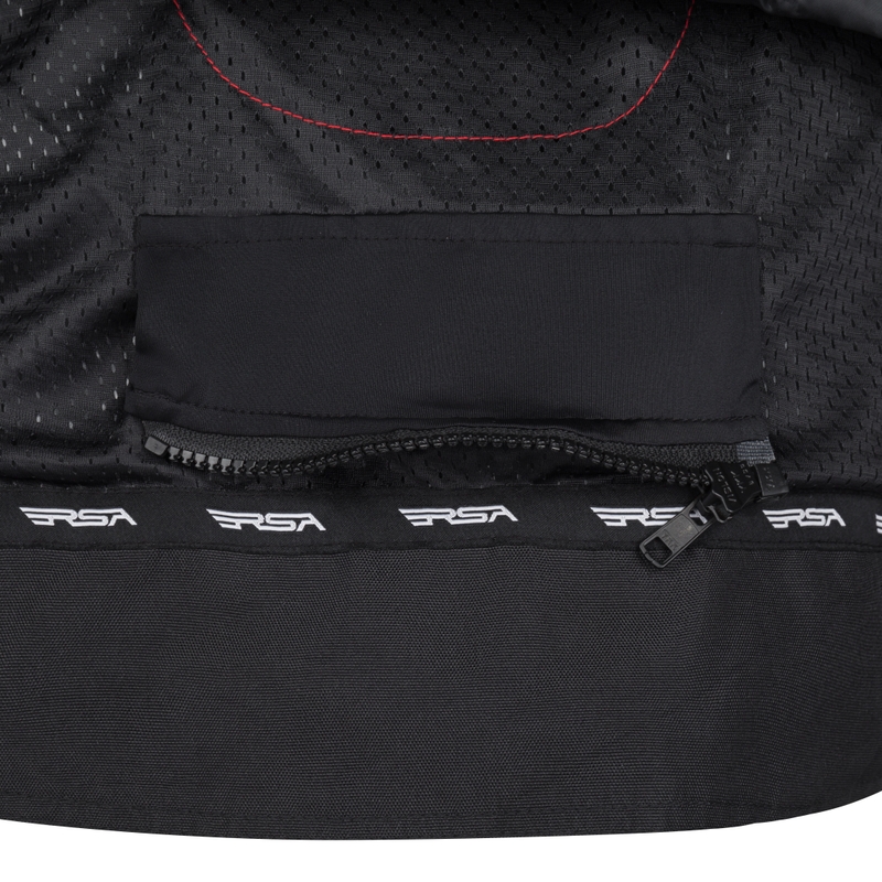 Mootorratta jope RSA Compact 2 must-hall-fluo kollane
