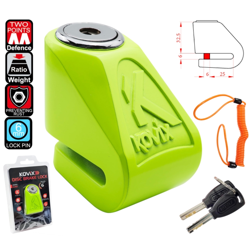 Ketaspidurilukk KOVIX KN1 fluo kollane