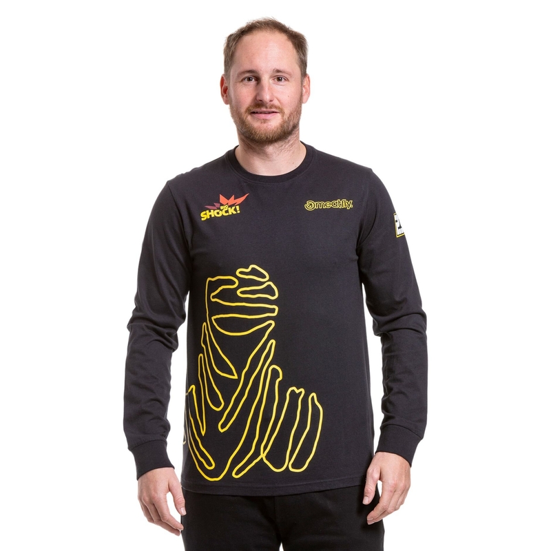 Meatfly Dakar Beduiini pikkade varrukatega t-särk must
