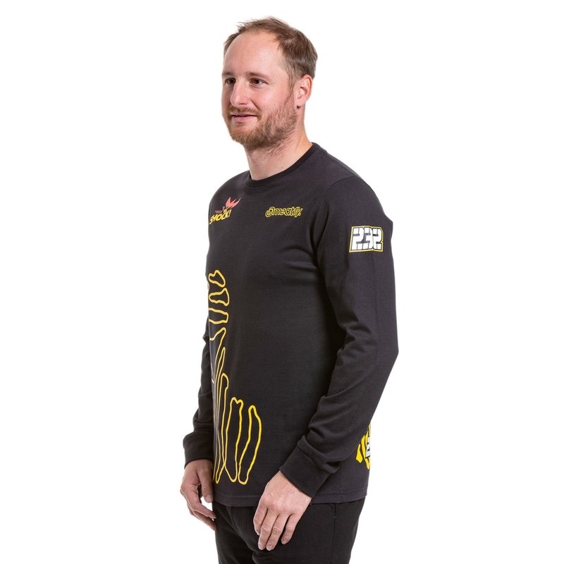 Meatfly Dakar Beduiini pikkade varrukatega t-särk must