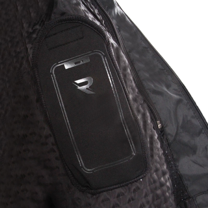 Street Racer Evans must-fluo kollane mootorratta jakk