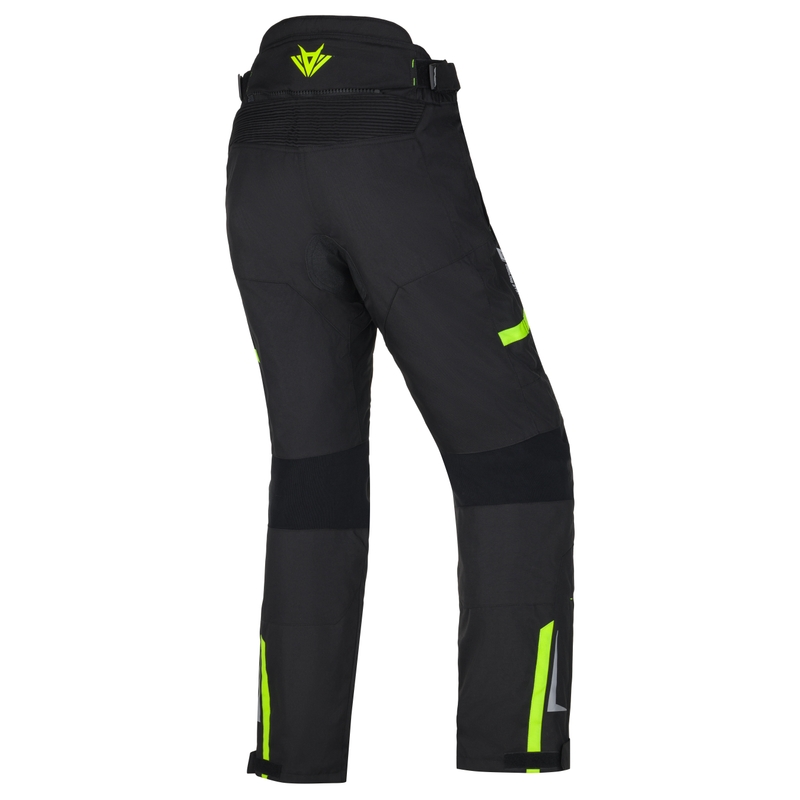 Naiste mootorrattapüksid RSA EXO 2 must-fluo kollane