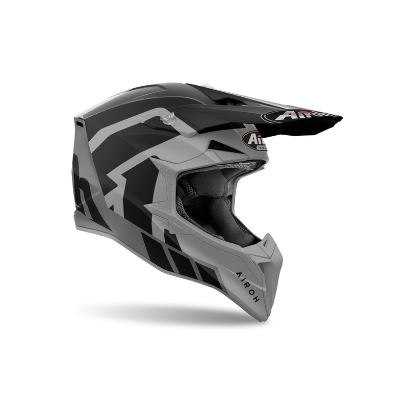 Motokrossikiiver Airoh Wraaap Reloaded matt antratsiitne