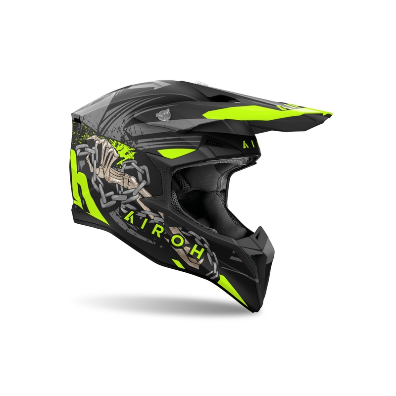 Motokrossi kiiver Airoh Wraaap Darkness matt