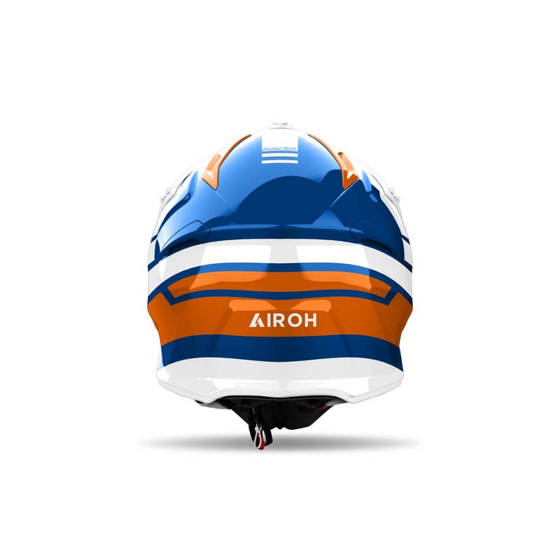 Motokrossi kiiver Airoh Aviator Ace 2 Sake läikiv oranž