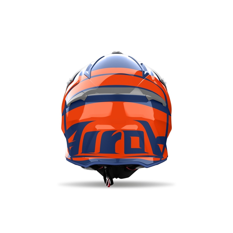 Motokrossikiiver Airoh Aviator Ace 2 Engine läikiv sinine