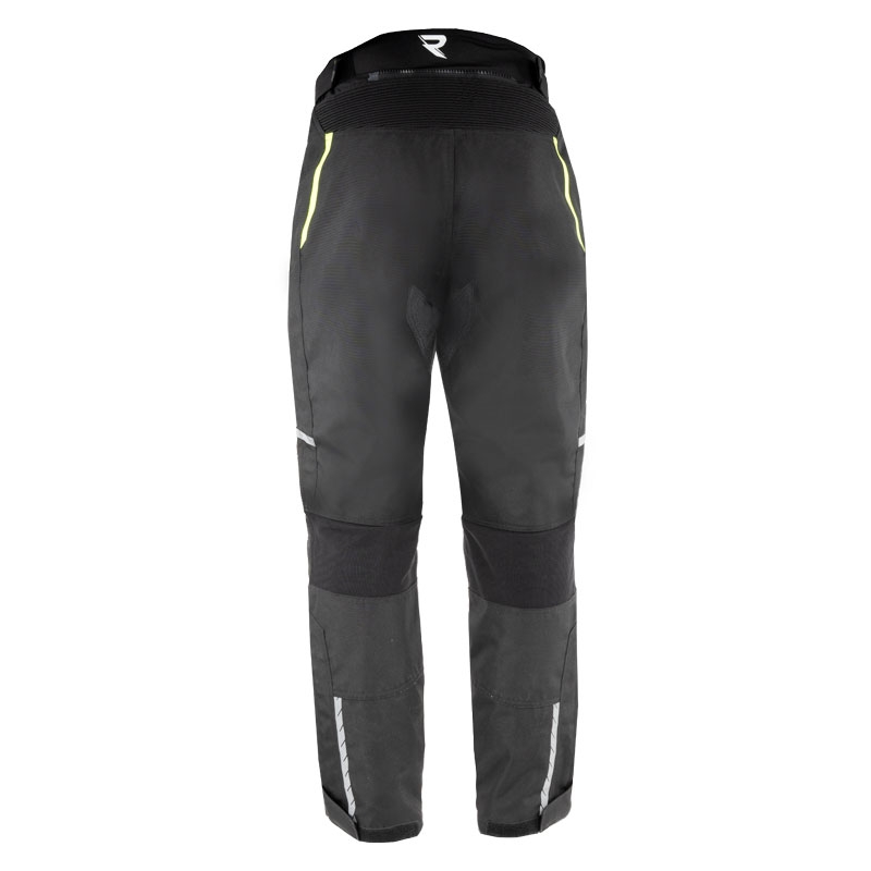 Street Racer Flex mootorratta püksid must-fluo kollane