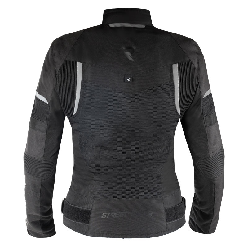 Naiste mootorratta jope Street Racer Betty II Air Black