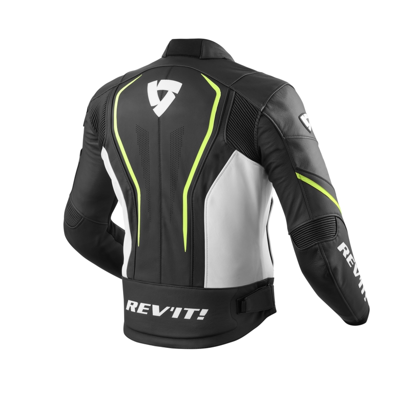 Mootorratta jope Revit Vertex GT must-fluo kollane allahindlus