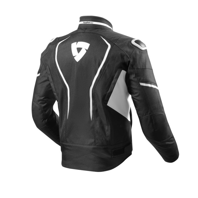 Bunda na motorku Revit Vertex H2O černo-bílá výprodej