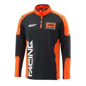Kapuutsiga KTM Team Halfzip must-oranž