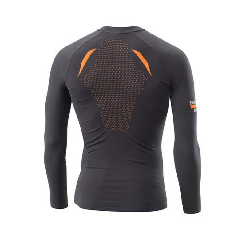 Funktsionaalne T-särk KTM Summer Performence Long must-oranž