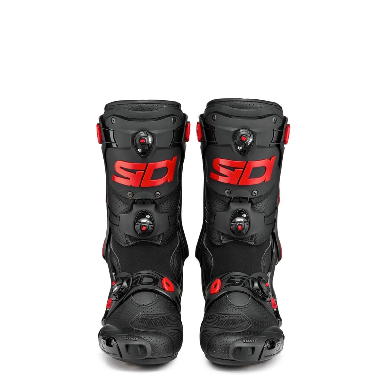 Mootorrattasaapad SIDI REX AIR must-punane