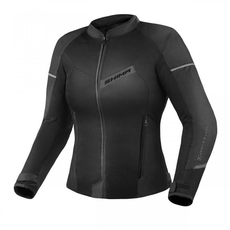 Naiste mootorrattajope Shima X-MESH 2.0 must